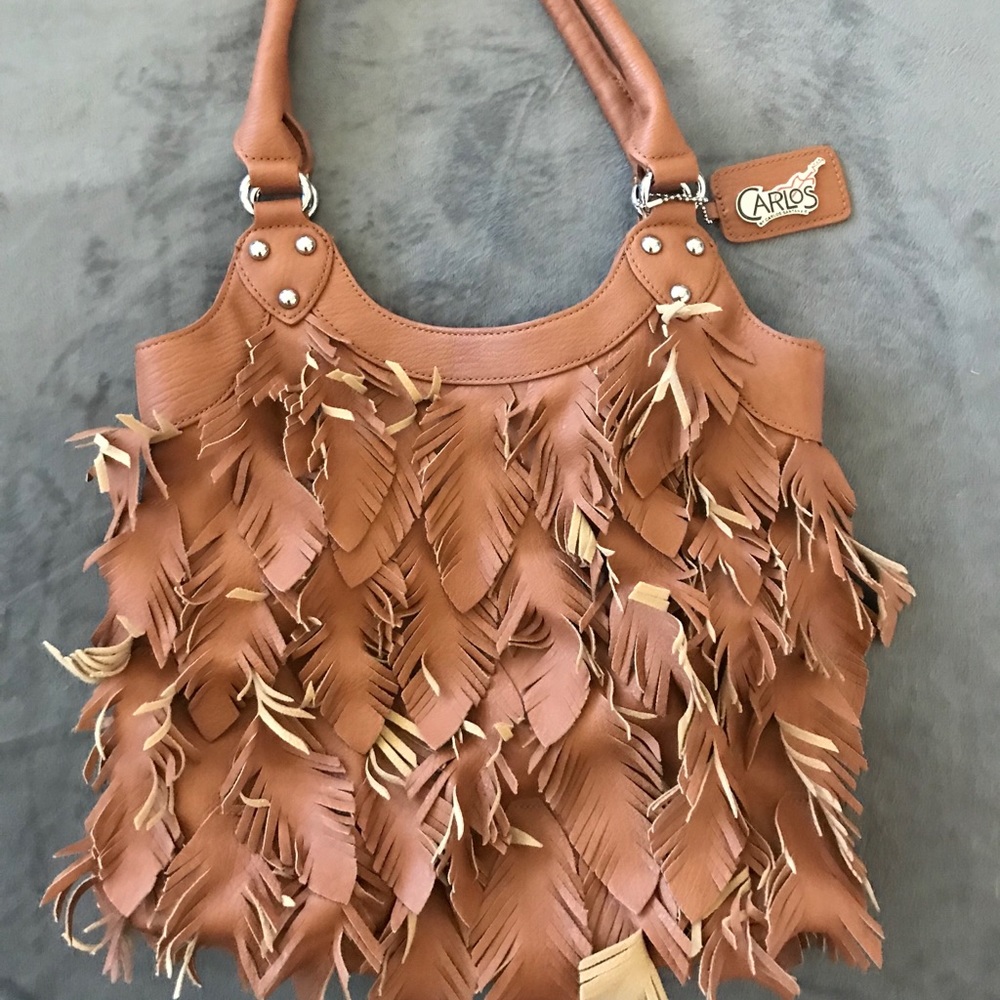 Carlos Santana brown purse
